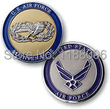 

coins custom Low price NEW USAF U.S. Air Force Challenge Coin cheap custom usa military silver gold coins