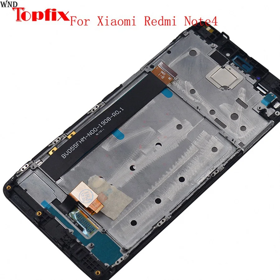 Redmi Note 4 LCD digitizer LCD component screen touch replacement For Xiaomi