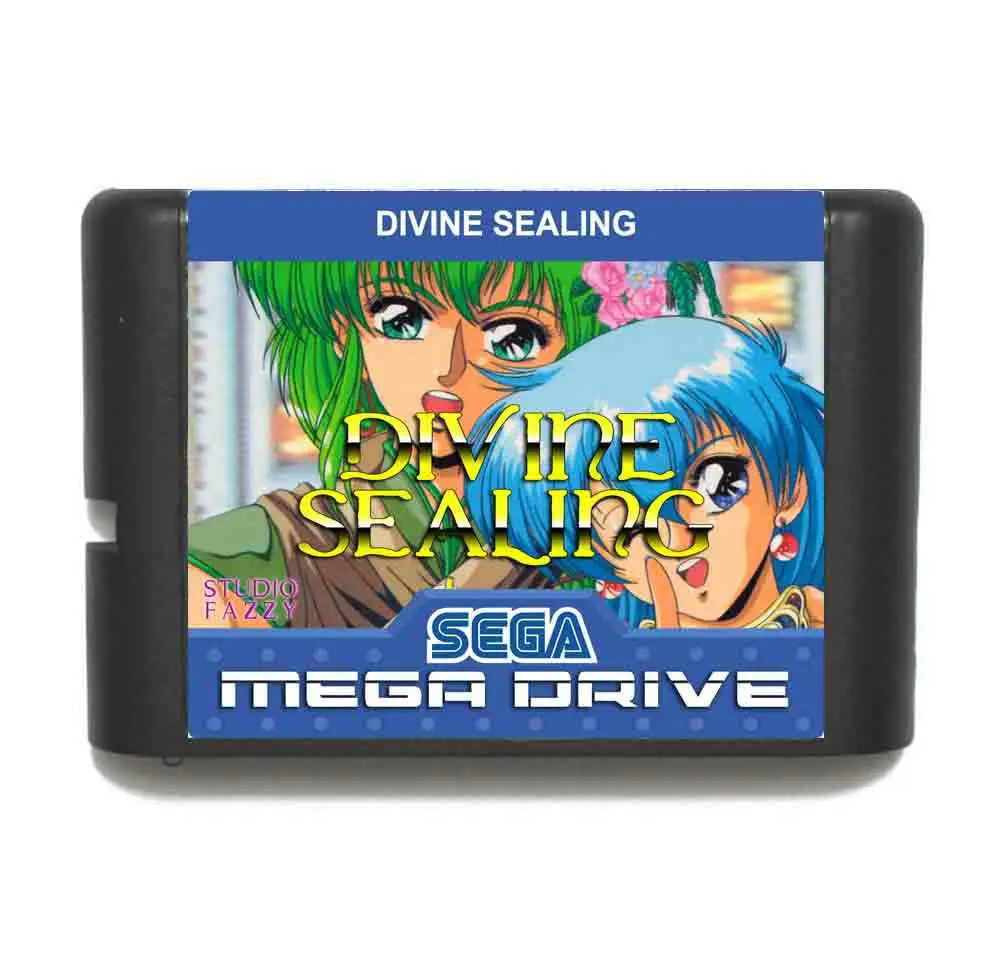 Divine Sealing 16 bit MD игровая карта с розничной коробкой для sega Megadrive/Genesis