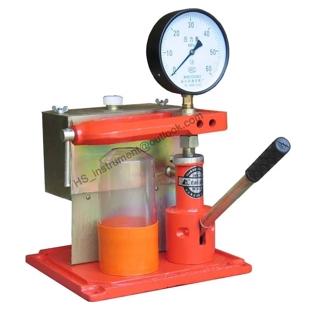 

Fuel injector calibrator checker injector test stand grease nozzle test stand nozzle calibration