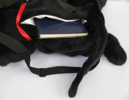 Рюкзак плюшевый в виде черной кошки 75 см 25 дюймов|kikis delivery service backpacks|backpack plushplush
