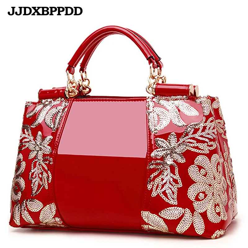 Women Bags Shoulder Handbags Large Capacity Women's Handbags Shoulder Messenger bags Floral Luxury Genuine Leather Bag