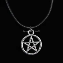 Винтажное ожерелье с пентаграммой, кулон, религиозное Сверхъестественное ожерелье, еврейский щит, Звезда Давида, ювелирное изделие, сатана, шарм, лучшие друзья