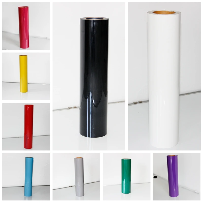 

Multi-color Heat Transfer Vinyl Iron-on PVC T-Shirt Garment Textile Film-0.5 x 0.5m