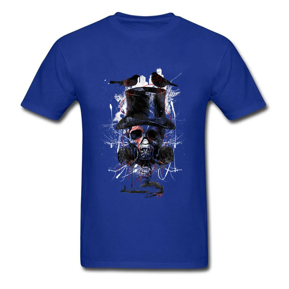 100% Cotton Men's Short Sleeve Poisoned T Shirt Customized Tops Tees Hot Sale comfortable O-Neck Tees Top Quality Poisoned blue