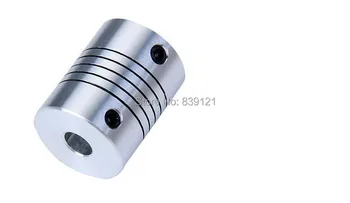 

Free Shipping 6.35*3mm Coupler shaft couplings OD19mm*25mm flexible for cnc part motor
