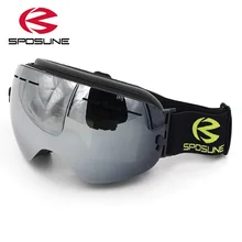 Gogle narciarskie mężczyźni kobiety gafas de esquí gogle snowboardowe podwójne soczewki Anti-fog okulary śnieg gogle narciarskie zimowe gogle narciarskie