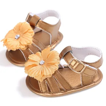 

Summerborn Baby Girls Leather Toddler Prewalkers Kids Soft Crib Sole Shoes