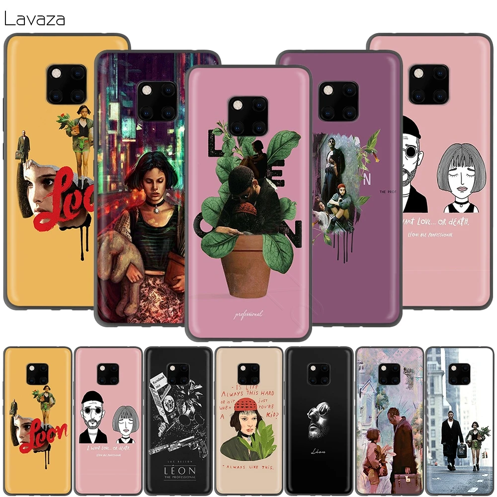 Чехол Lavaza Leon Matilda для Huawei P30 P20 P10 P9 P8 Mate 20 10 Pro Lite P Smart 2017 | Мобильные телефоны и