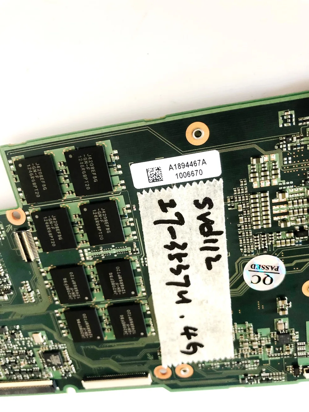  Original for SONY SVD112 laptop motherboard SVD112 I7-3537U 4GB MBX-271 A1894467A tested good free 