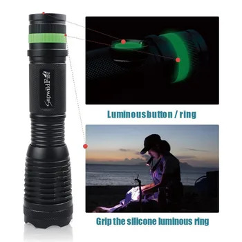 

Super G700 Flashlight 5000lm BRIGHT X800 Tactical LED Military ShadowHawk Design 170509