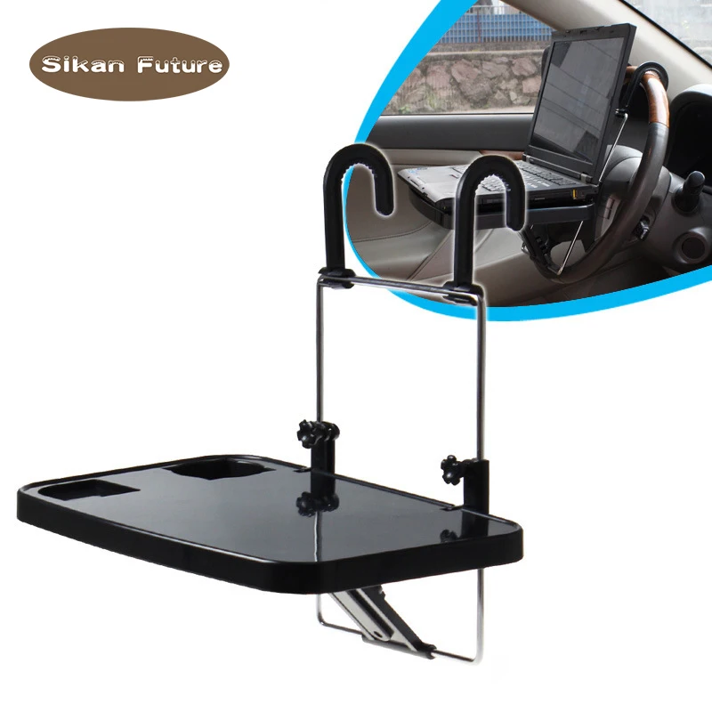 New Folding Laptop Car Laptop Computer Bracket Backseat Beverage Rack Car Main Plate Dining