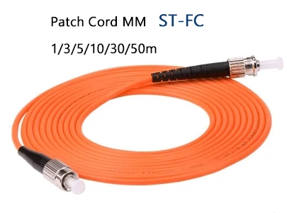 

Manufacturer price ST/UPC-FC/UPC Muliti mode MM Simplex Fiber Optical Jumper Fiber Optic Patch Cord 1m/3m/5m/10m/30m/50m