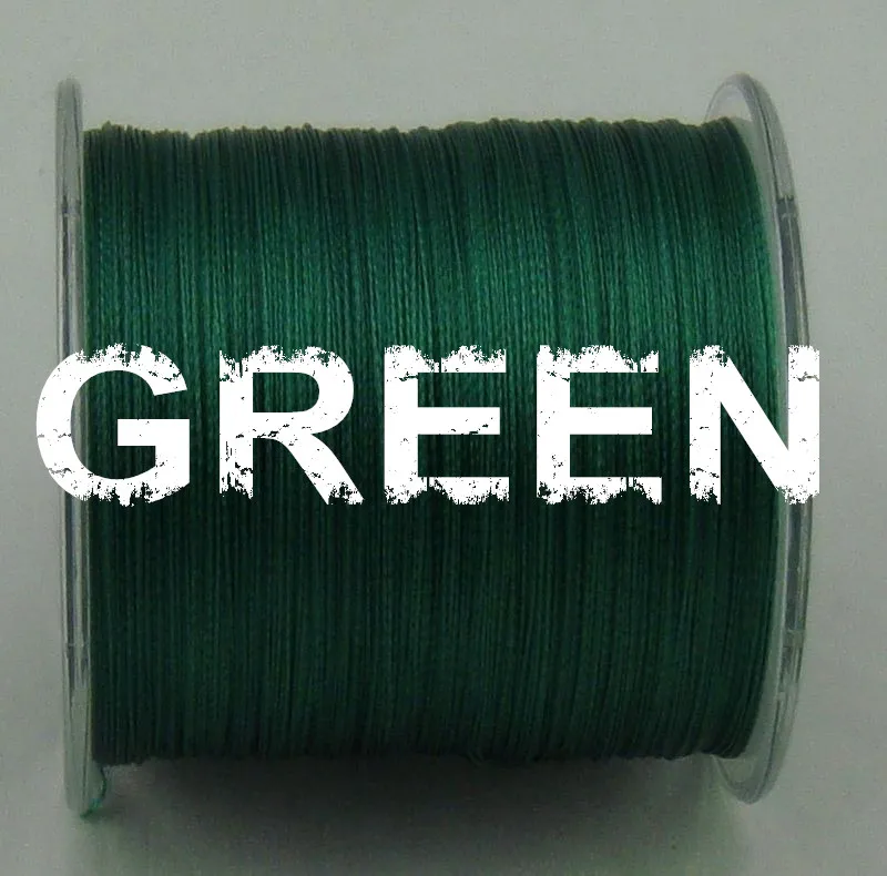 1000 м LineThink брендовая супер прочная многонитевая ПЭ плетеная леска 8 фунтов до 120 фунтов японское качество - Цвет: Зеленый