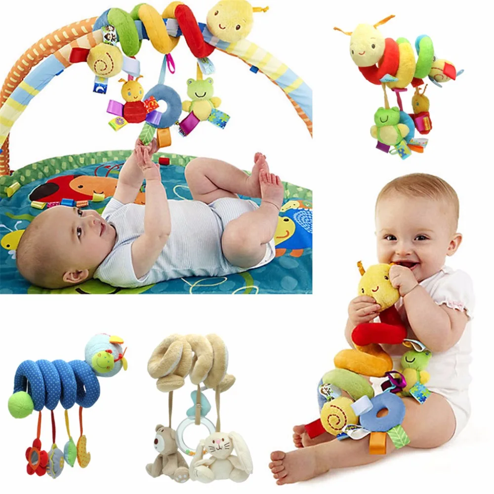 Детская подвижная спиральная переносное детское кресло подвесная игрушка для путешествий игрушки погремушки