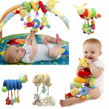 

Baby Activity Spiral Stroller Car Seat Travel Lathe Hanging Toys Rattles Toy