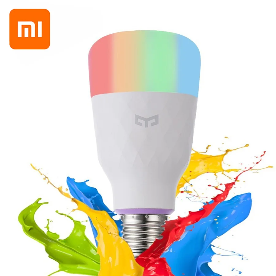 

[ English Version ] Xiaomi Yeelight Smart LED Bulb Colorful 800 Lumens 10W E27 Lemon Smart Lamp For Mi Home App White/RGB Option