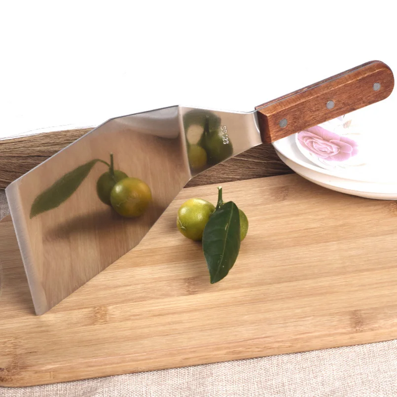 Pizza-Shovel-Cheese-Cutter-Cake-Smoother-Fried-Egg-Spatula-Beefsteak-shovel-Hamburger-Turner-Stainless-Steel-Blade (3)
