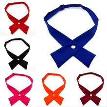 Кроссовер галстуки для мужчин женщин бизнес бабочка галстук полиэстер Mariage