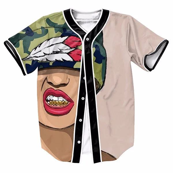 designer baseball shirts