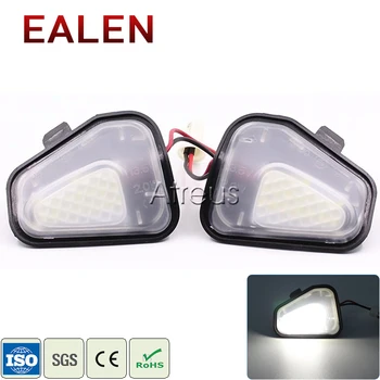 

EALEN Car LED Under Side Mirror Lights 12V For Volkswagen VW Passat EOS Scirocco CC Accessories 2X White SMD LED Lamp Bulb Kit