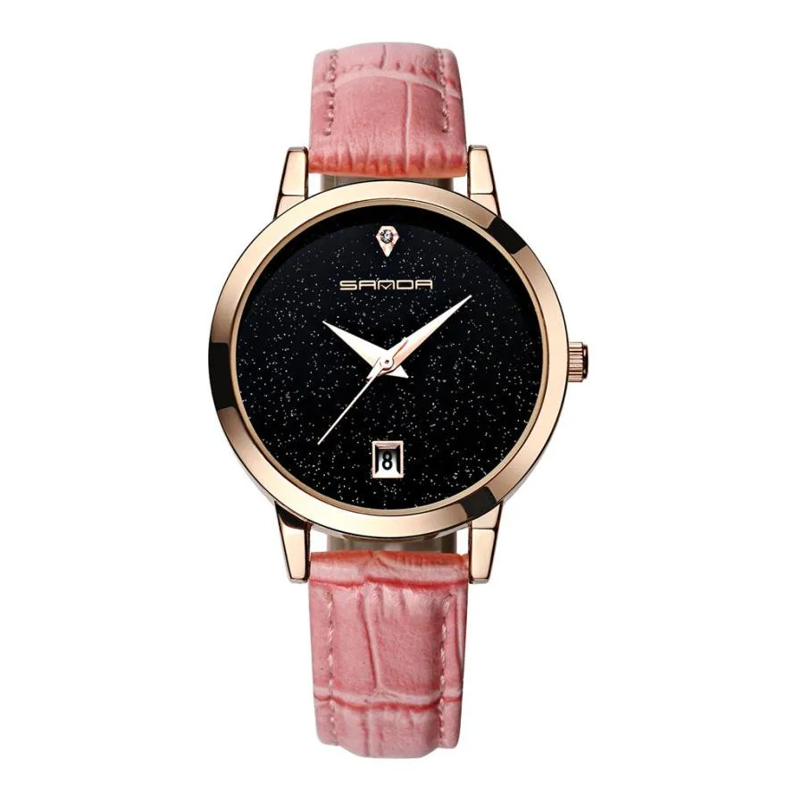 

Bracelet Women quartz day date Women's Wristwatches clock 2018 brand luxury black stainless steel relogios femininos black AA