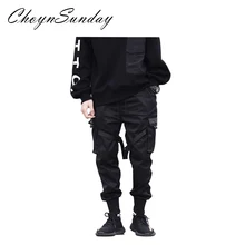 ChoynSunday Streetwear Sweatpants Male Casual Fashion Cargo Pants Men Multi-pocket Harem Hip Pop Pants Trousers
