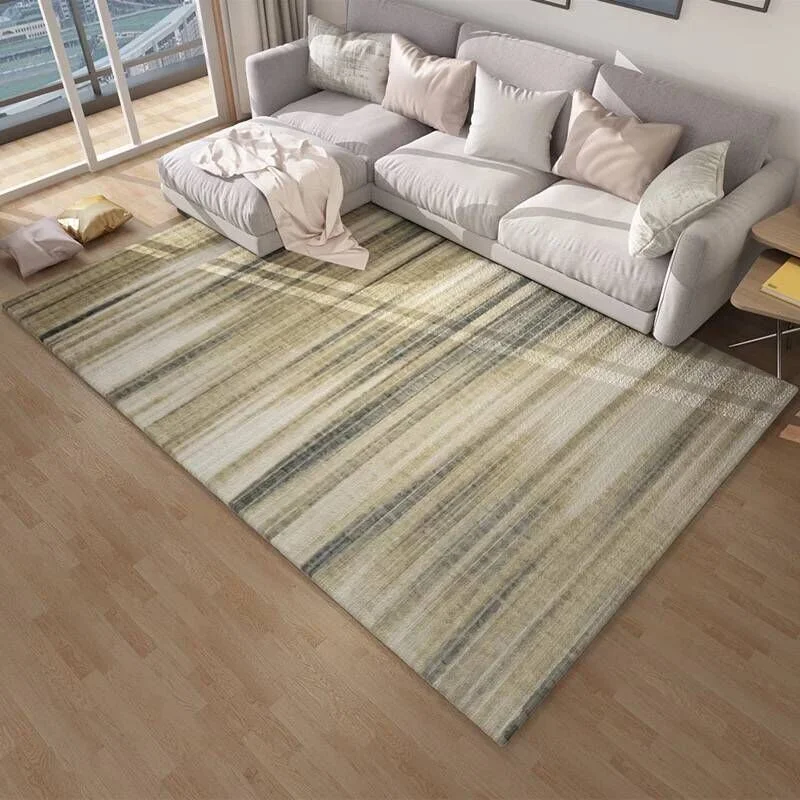 Nordic Abstract Art Retro Carpet Super Soft Anti-slip Rugs Pad Doormat Bedside Blanket Prayer Parlor Bedroom Home Floor Mat