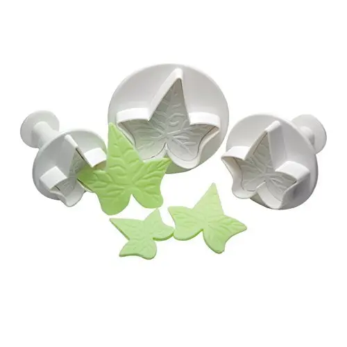 3pcs/set Fondant Tools Ivy Leaf Sugarcraft Cutters for Cake Decorating