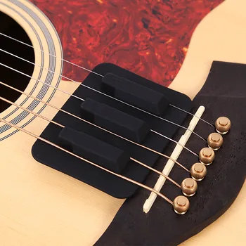 

1 Pcs Guitar Mute Pad Silencer Practice Silence Musical Instruments Accessory C55K Sale