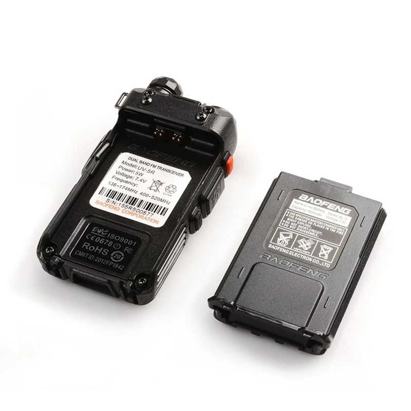 BaoFeng UV-5R Walkie Talkie Dual Band VHF/UHF136-174Mhz & 400-520Mhz Two Way Radio Handheld Baofeng uv5r