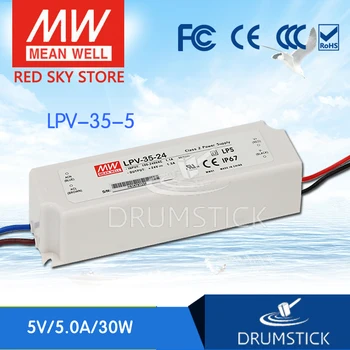 

patriotic MEAN WELL LPV-35-5 5V 5A meanwell LPV-35 5V 30W Single Output LED Switching Power Supply