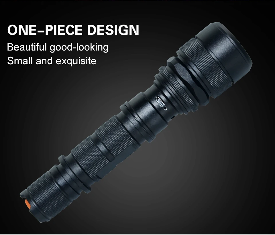 _03Powerful LED Flashlight Torch Flash Light Bike Pocket LED Zoomable Lamp For Hunting