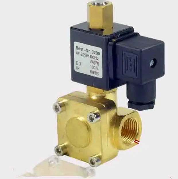 

1/4" normally open 2/2 Way General Purpose air,water,gas,oil pneumatic control solenoid valves
