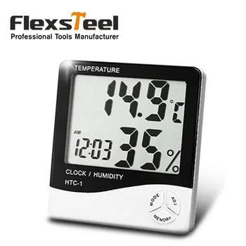 

Wireless Outdoor Indoor Temperature Humidity Monitor Sensor Digital Thermometer Hygrometer with Daily Display