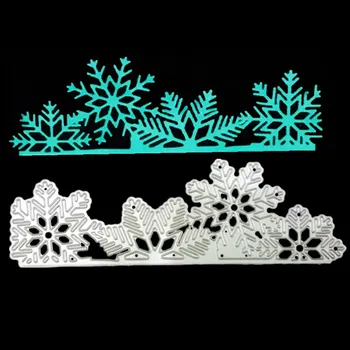 

New Winter Snow Titanium Steel Knife Mold DIY Children Puzzle Embossing Knife Cutting Dies Mold D035