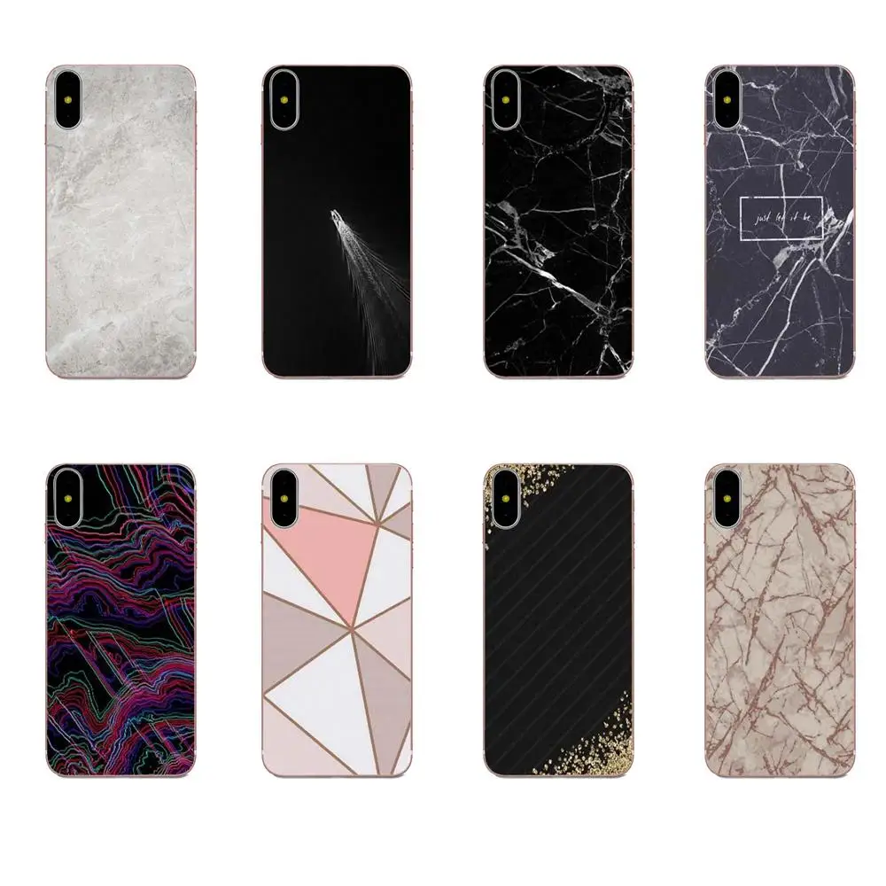 

TPU Cases Covers Line Marble Luxury For Huawei P8 P9 P10 P20 P30 Mate 7 8 9 10 20 Lite Plus Pro 2017