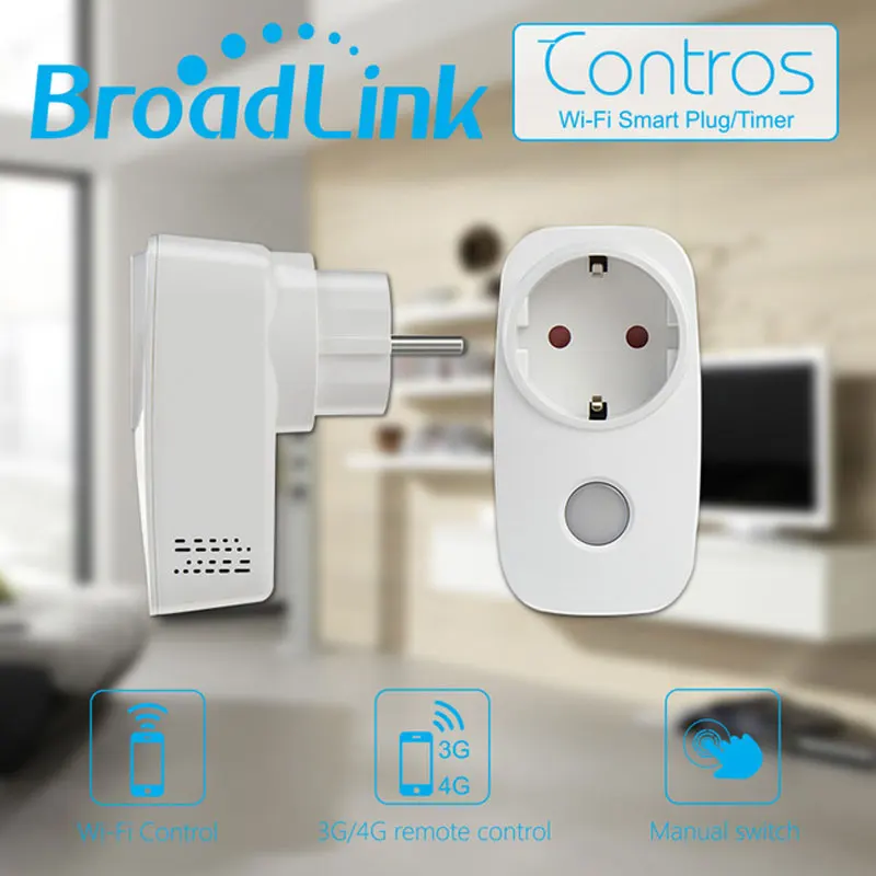 Broadlink SP3 SP CC Mini EU контроллер умный дом 16А таймер умный Wifi розетка, приложение беспроводной контроллер работает с Google Home