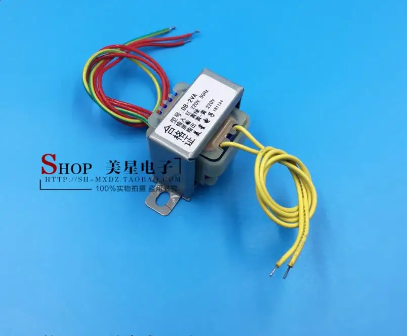 

220V 0.008A 2VA Transformer 2VA 220V input Power Transformer EI35 Transformer for power supply transformer