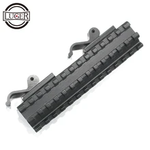 LUGER быстросъемная база для прицела крепления 20 мм Пикатинни Вивер рейка крепление для пневматического пистолета оптический прицел принадлежности для охоты