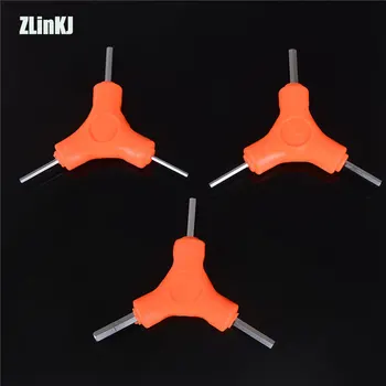 

3 Way Hex Wrench Spanner Bicycle Repair Tools Trigeminal Allen Keytriangle Hex Socket Cycling Mountain Bike MTB Repair Tool