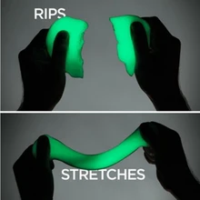 Free shipping Luminous plasticine magnet plasticine Silly Putty Handgum Toy with Box Magnet Plasticine bouncing toy KO0001