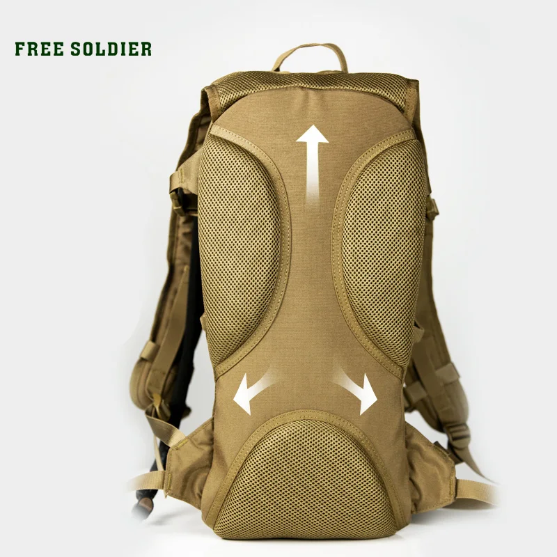 US $28.32 FREE SOLDIER outdoor sports camping running backpack Mens offroad backpack wear resistant and antiscratch riding backpack