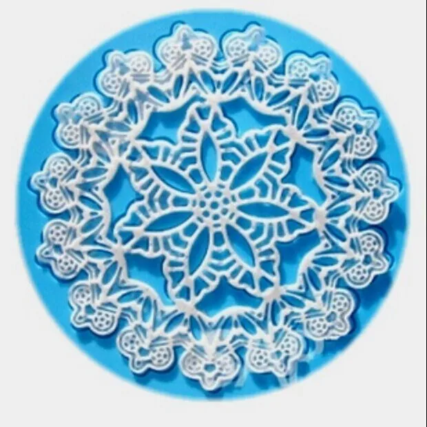 

Free Shipping Silicone Bud Silk Round Crown Shaped Mold Fondant Baking Cake Bread Pastry Decoration Mould Tools