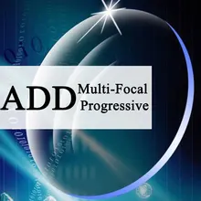 Пара объективов прогрессивный мульти-Фокус объектив(Добавить) Асферические очки от близорукости по рецепту очки для пресбиопии линзы анти-излучения