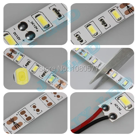 20 м/лот SMD 5630/5730 гибкая светлая Водонепроницаемый Светодиодные полосы 60 LED/M 300 LED 12 В белый теплый белый красный зеленый синий