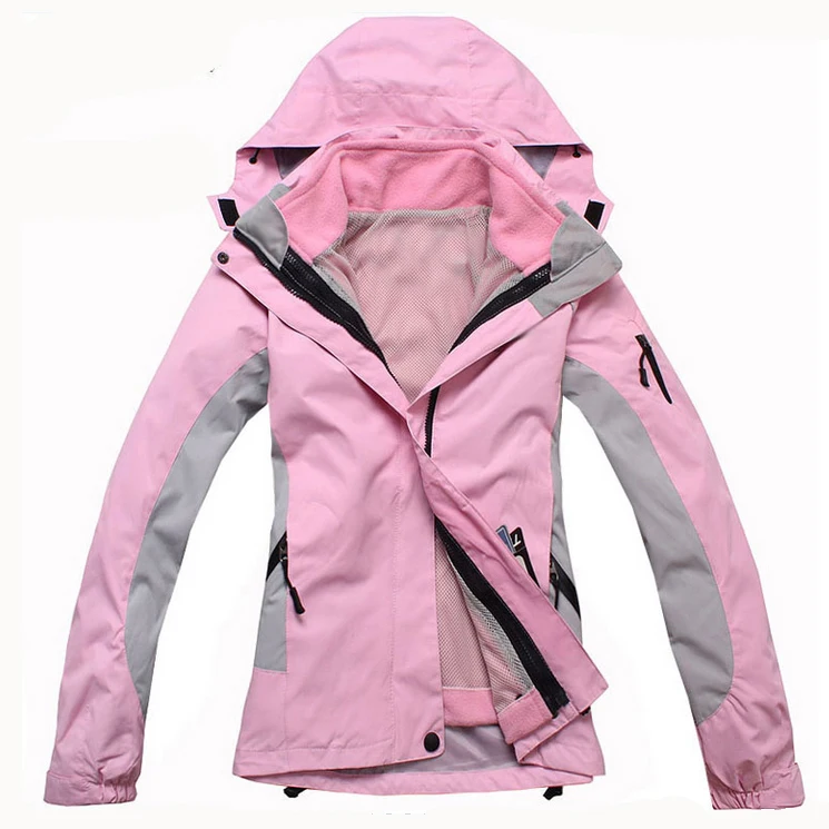 FS 0395 2014 Winter Skiing Jackets For Women Outdoor Snowboarding Ski Jacket Waterproof Warm Two