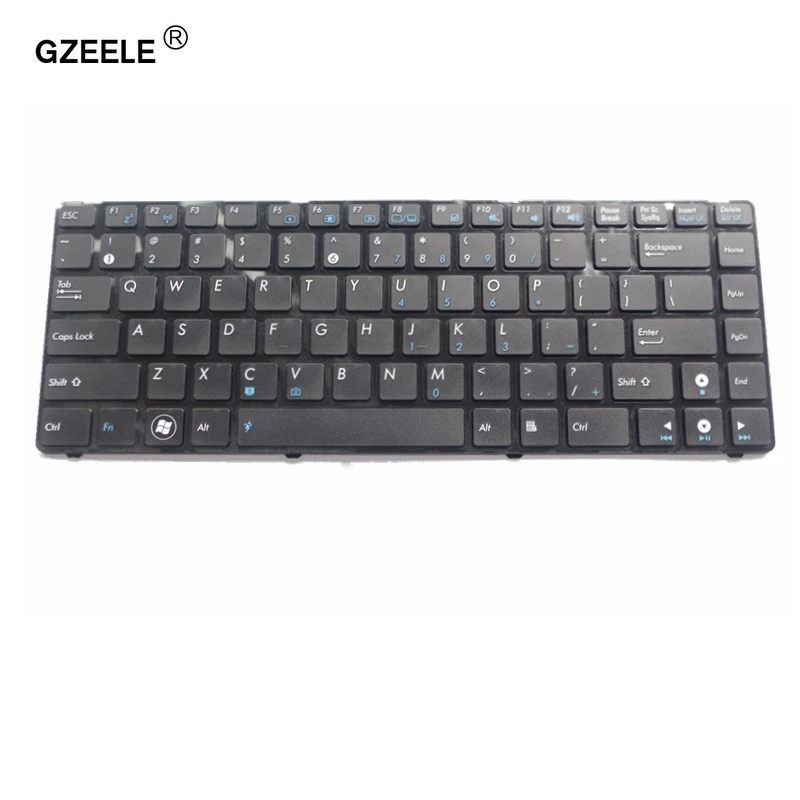

GZEELE New for ASUS X43B X43BE X43BR X43E X44HY X44L X44LY X45C X45U X45VD keyboard US layout Black color english laptop