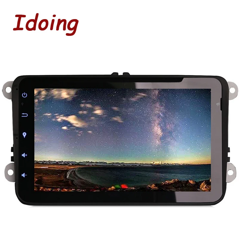 Idoing Android9.0/4G+ 32G/8Core для polo Golf 2Din автомобильный dvd-плеер мультимедийное Видео устройство 3g wifi SWC tv OBD2 быстрая загрузка