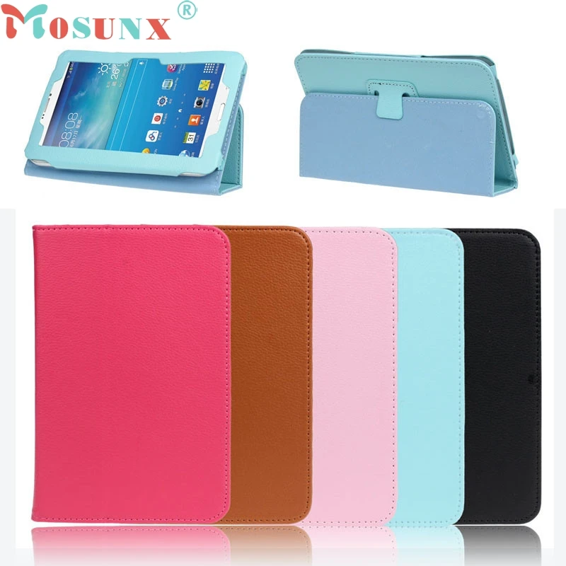 Tablets Case Protective 7 Inch Universal Leather Stand Case Cover For